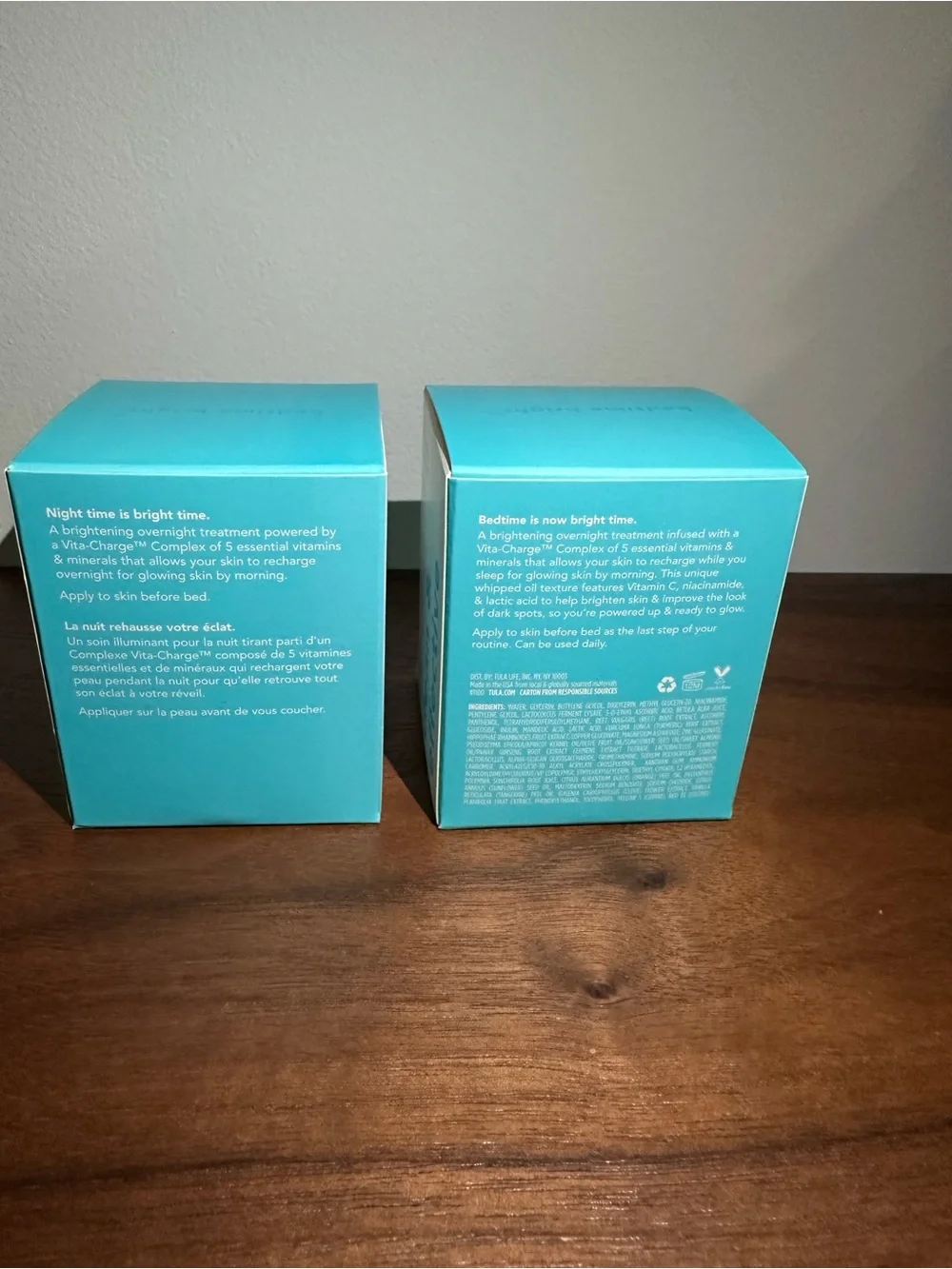 TULA Bedtime Bright Vita-Charge Overnight Brightening Treatment